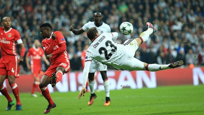 Beşiktaş-Benfica haftanın maçı seçildi