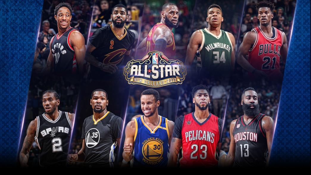 NBA All Star 2017 İlk 5'ler belli oldu