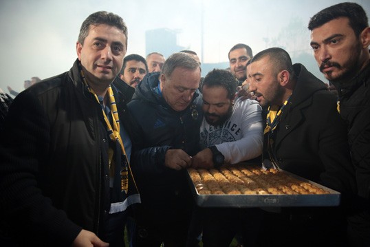 Fenerbahçe'de tatlı antrenman