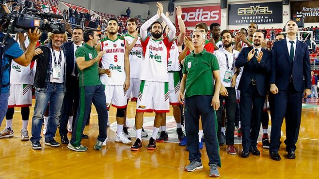 Karşıyaka deplasmanda Khimik'i devirdi: 78-60