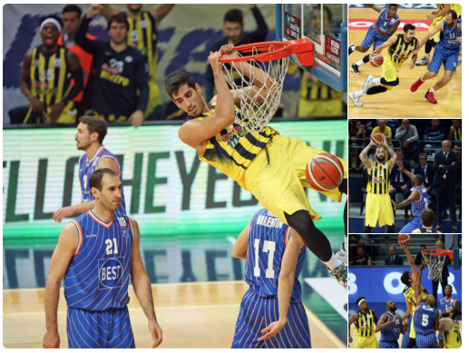 Fenerbahçe çok rahat: 91-57