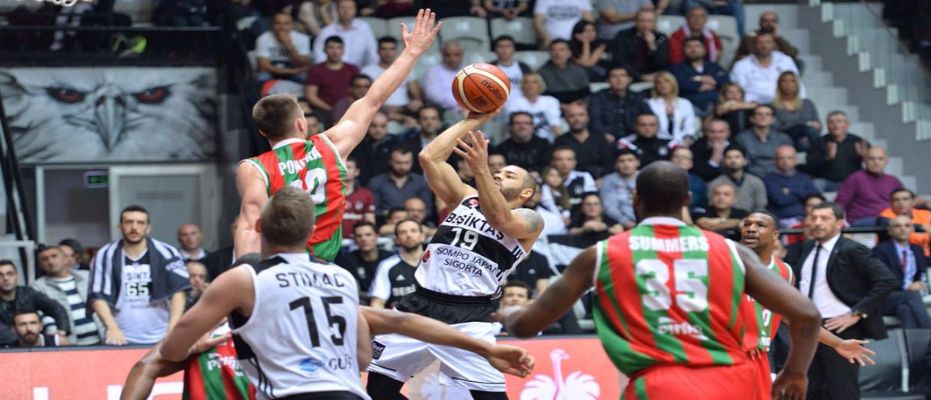 Karşıyaka Beşiktaş deplasmanında turladı