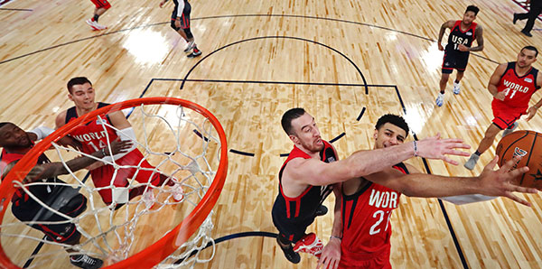 All Star'da ilk kazanan 'Dünya' oldu!
