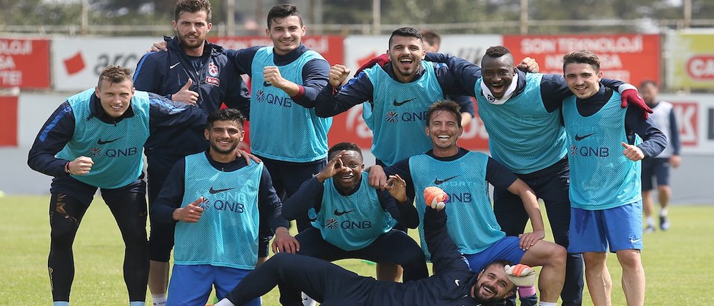 Trabzonspor'da keyifler yerinde