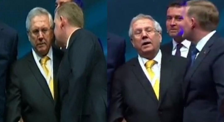 Aziz Yıldırım Muharrem Usta'nın elini sıkmadı