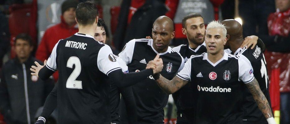 Beşiktaş Avrupa Ligi'nin manşetinde