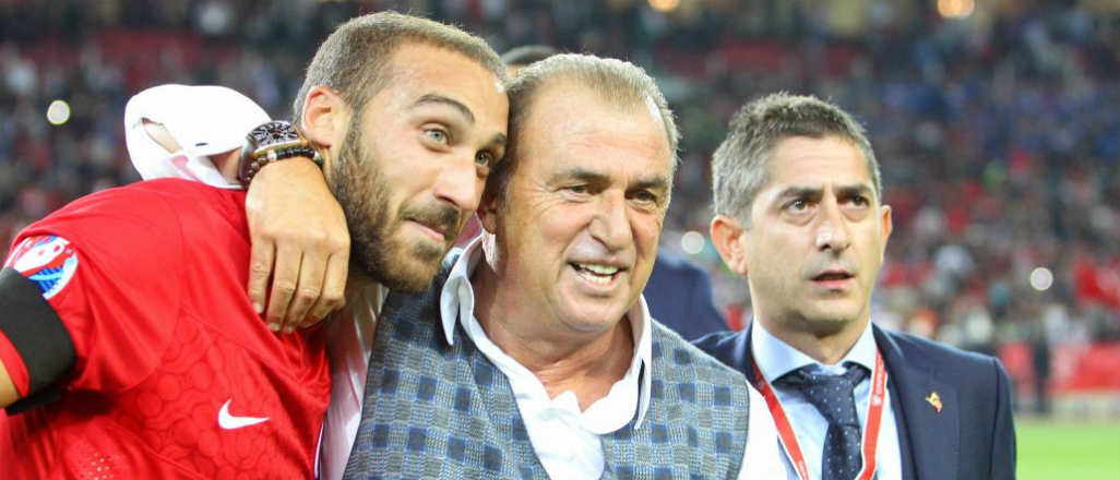 Terim'den Cenk Tosun'a milli jest