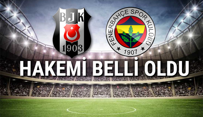 Dev derbinin hakemi açıklandı!