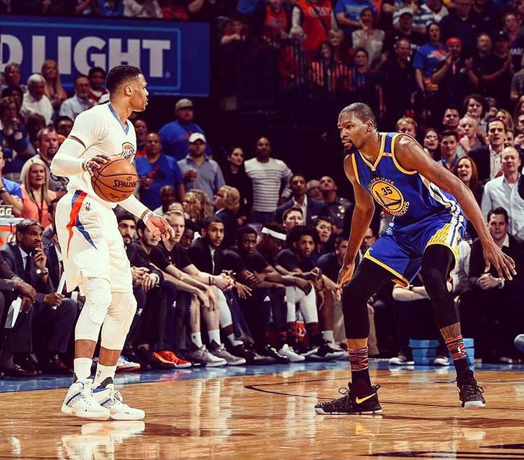 Durant dikkat dağıttı Warriors Thunder'ı yıktı