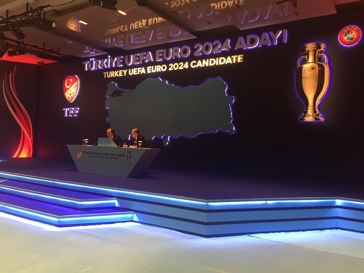 EURO 2024 için ilk aday Türkiye