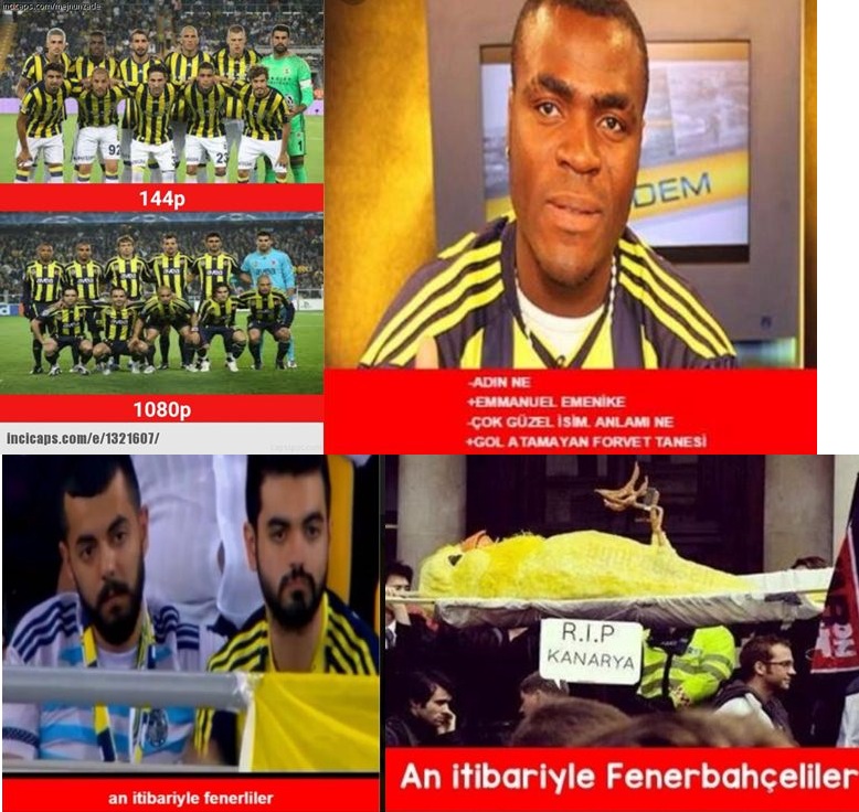 Fenerbahçe yenildi capsler patladı