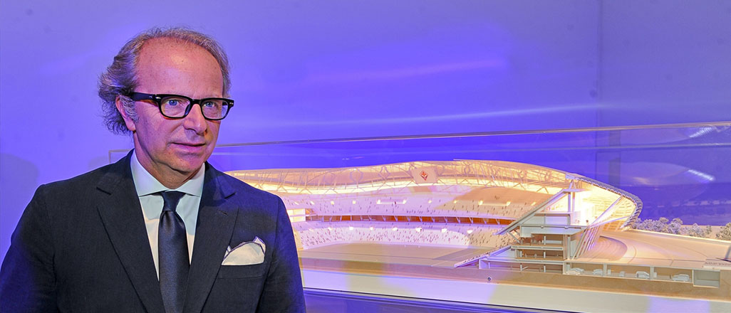Fiorentina yeni stadını tanıttı