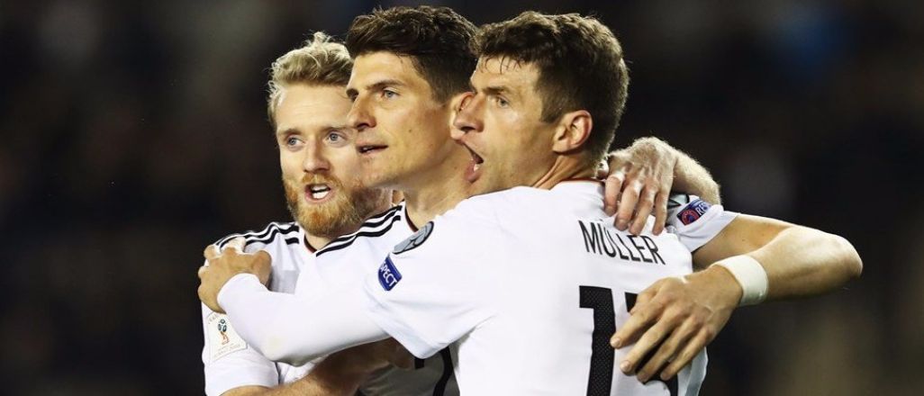 Mario Gomez attı Almanya kazandı