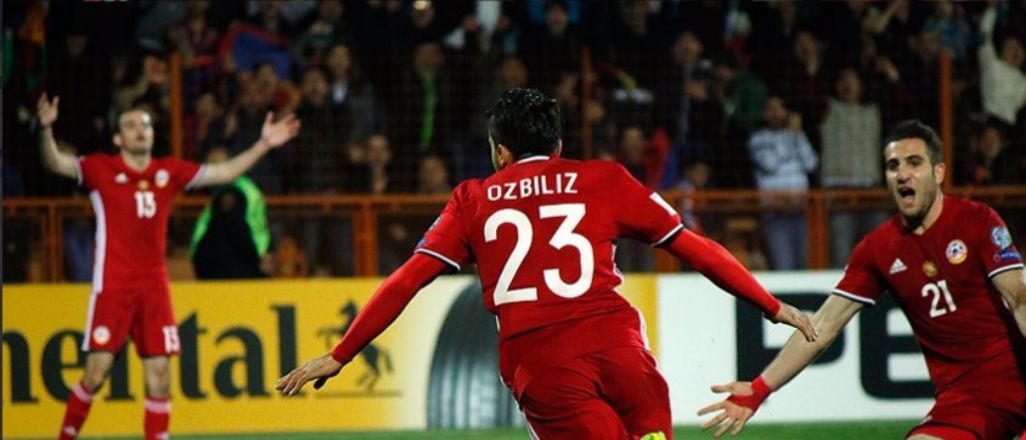 Ermenistan Aras'ın golüyle kazandı