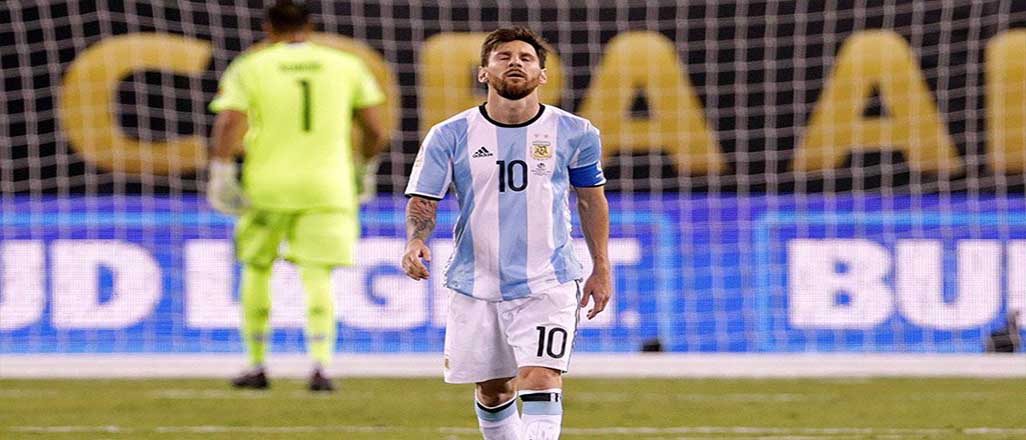 Arjantin'e ve Messi'ye büyük şok