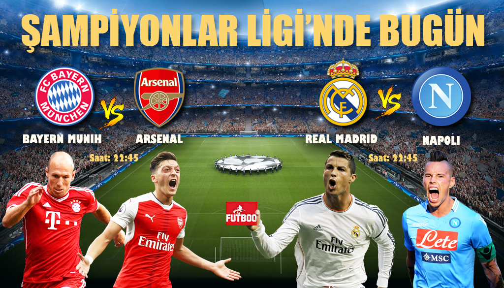 Ronaldo ve Mesut sahnede