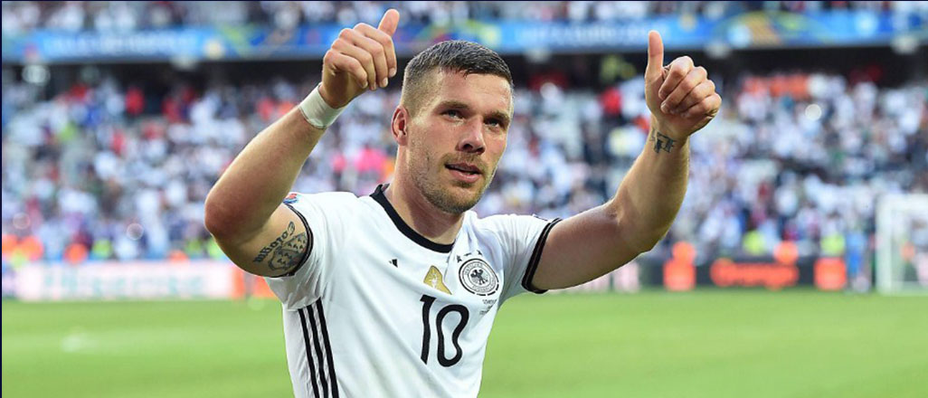 Podolski'den geri sayım paylaşımı