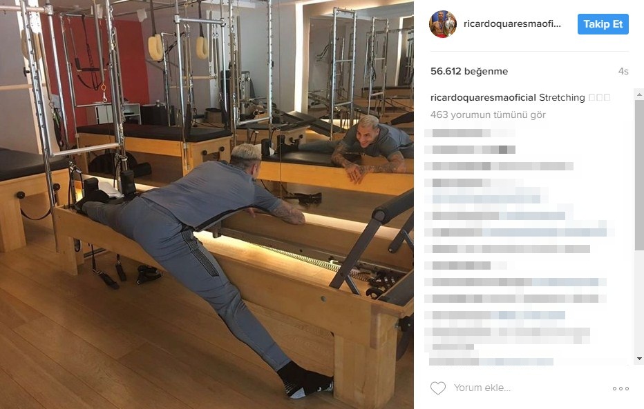 Quaresma esniyor