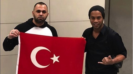 Ronaldinho İstanbul'da