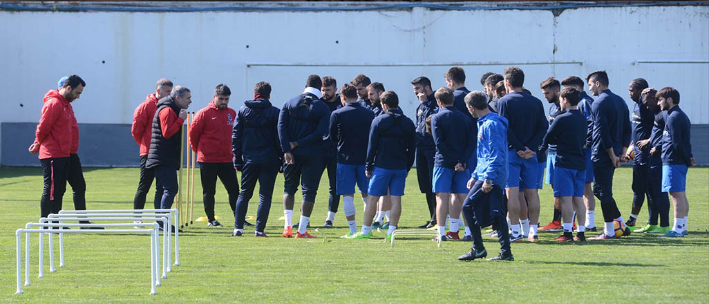 Trabzonspor'da hazırlıklar sürüyor