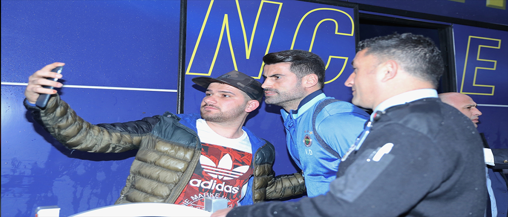 Fenerbahçe'ye tek kişilik karşılama