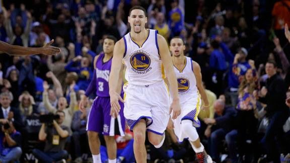 Warriors Thompson'la kazandı