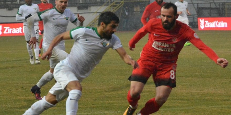 Ümraniyespor'dan Akhisar'a şok: 0-1