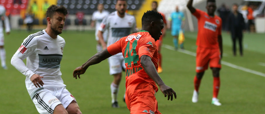 Antep'te Alanyaspor güldü