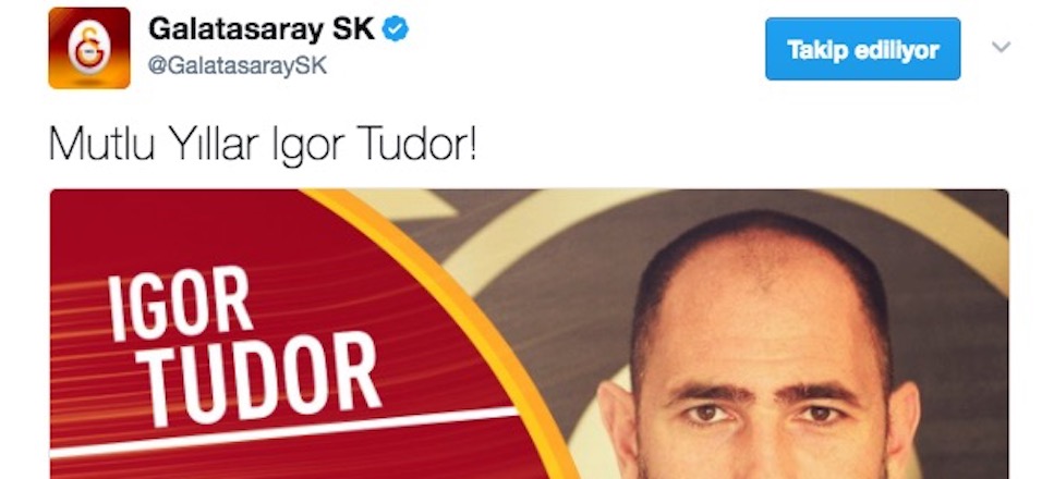 Igor Tudor 39 yaşına girdi