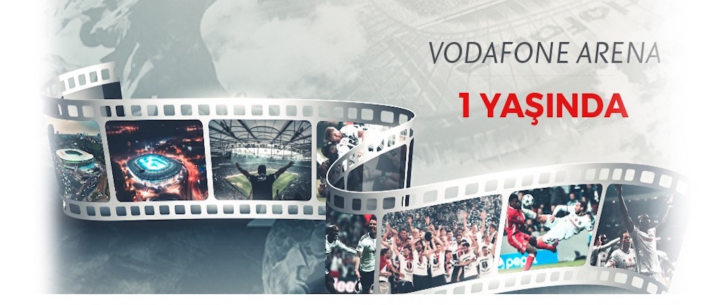 Vodafone Arena 1 yaşında