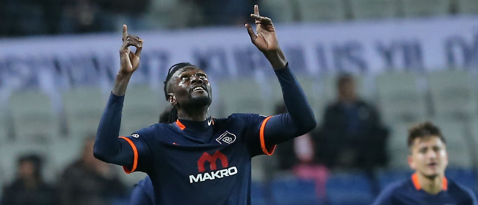 Adebayor coştu Başakşehir Galatasaray'a 4 attı