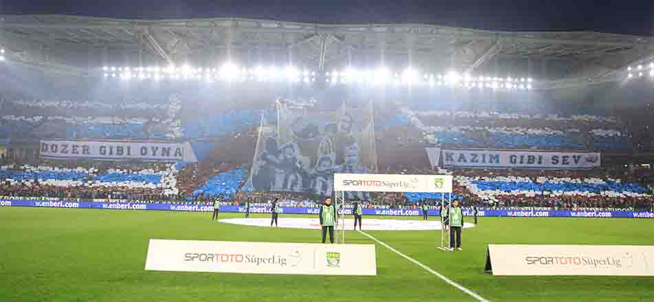 Trabzonspor Arena'da coştu