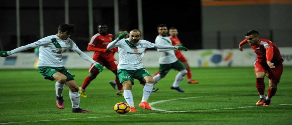 Bursaspor Skenderbue ile yenişemedi: 0-0