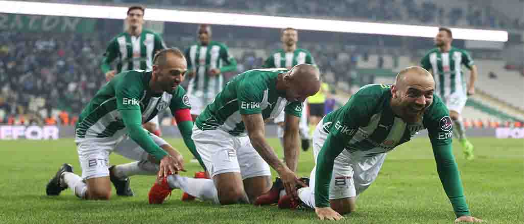 Bursaspor'da yüzler gülüyor