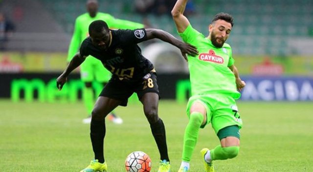 Osmanlıspor Rize'de altın buldu: 0-1