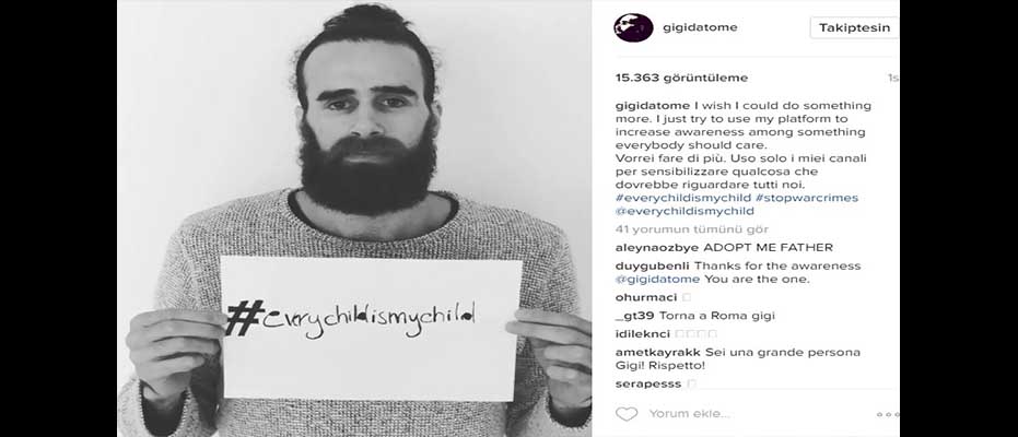 Datome'den de Suriyeli çocuklar için çağrı