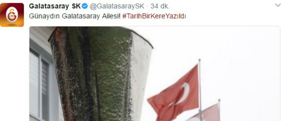 Galatasaray'dan Beşiktaş'a kupalı gönderme