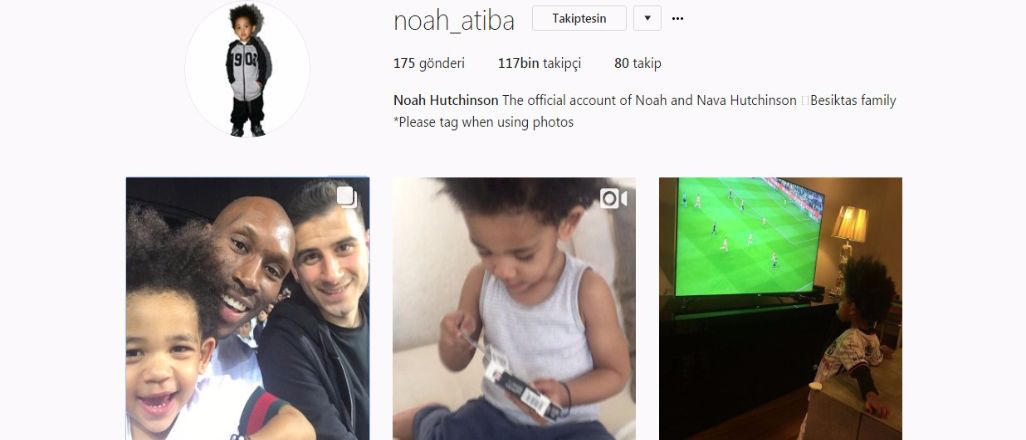 Atiba'nın oğlu Noah ve Oğuzhan buluştu