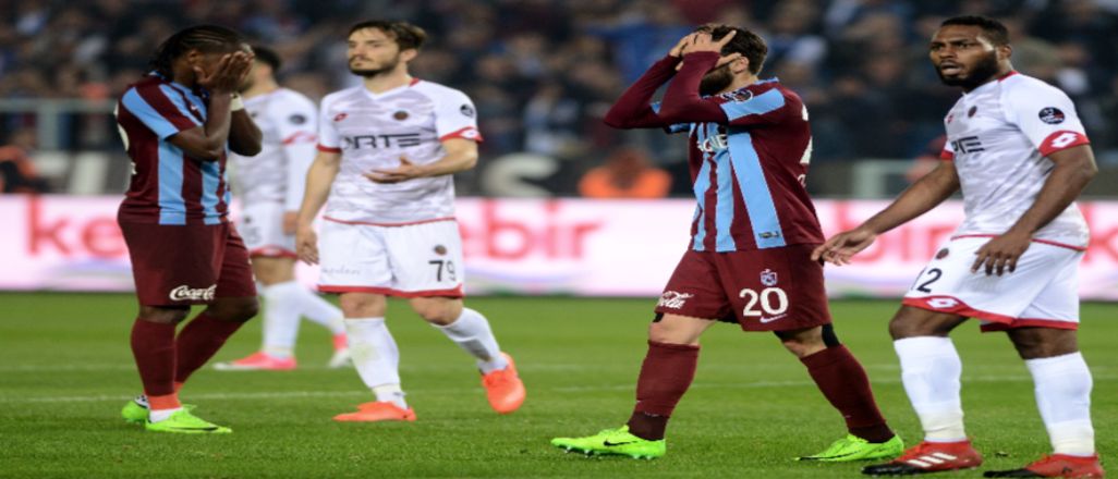 Trabzon'da maç sonu açıklamaları