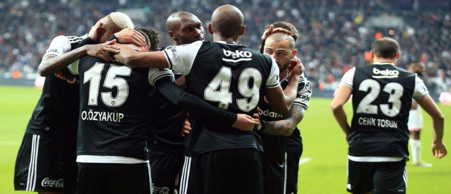 Beşiktaş'tan altı puanlık galibiyet