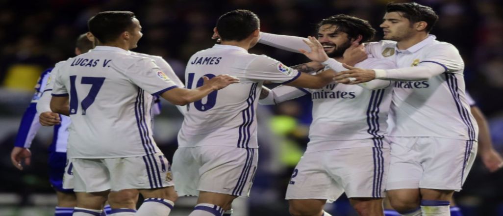 Real Madrid sinirini Deportivo'dan çıkardı