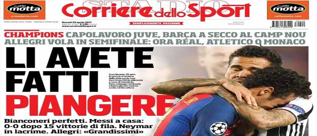 Juventus turu geçti ülke basını manşete taşıdı