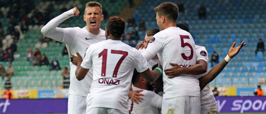 Karadeniz derbisinde kazanan Trabzonspor