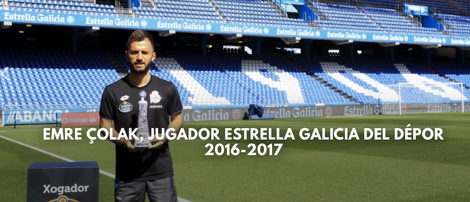Emre Çolak, Deportivo'da yılın futbolcusu