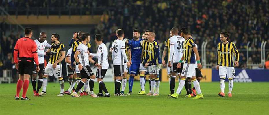 Beşiktaş Fenerbahçe derbisinde son dakikalara dikkat