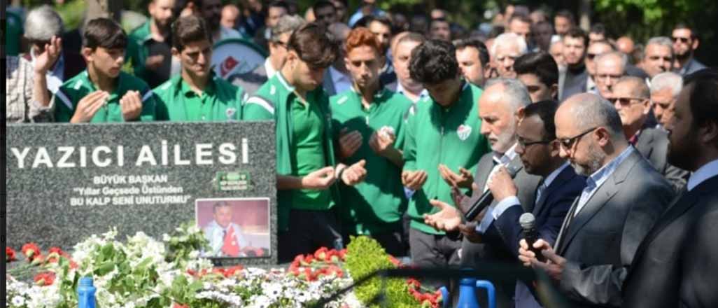 Bursa Yazıcı'yı unutmadı