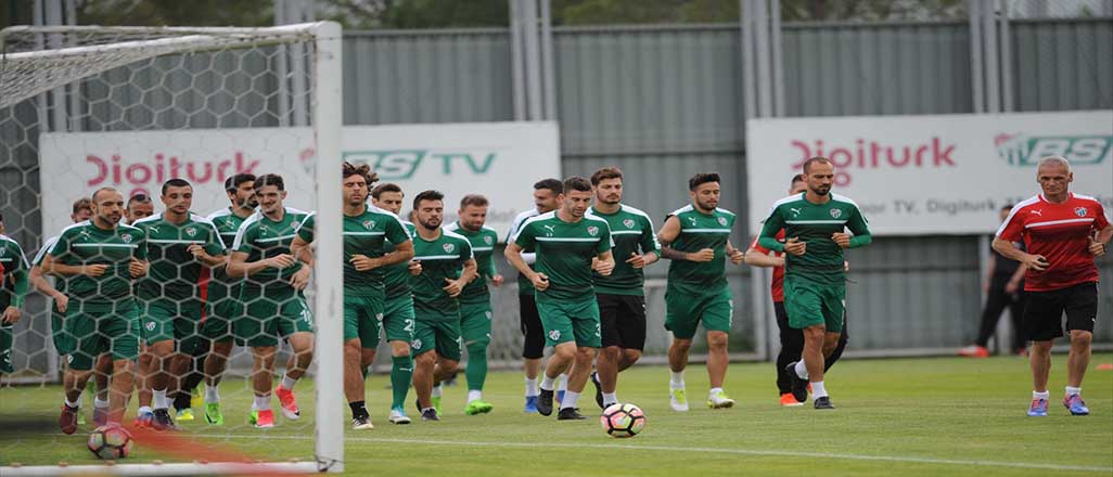 Bursaspor'da Gençlerbirliği hazırlıkları