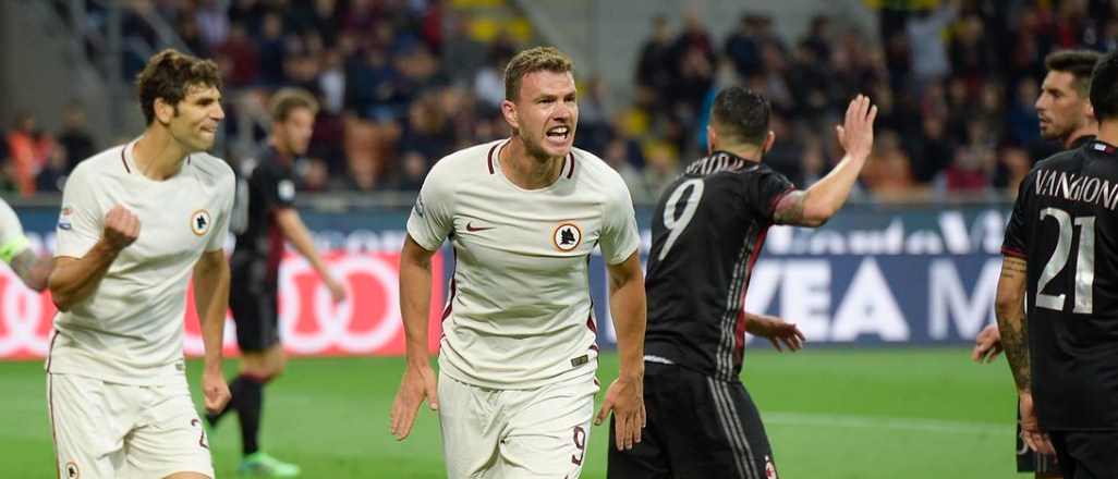 Dzeko tarih yazdı Roma kazandı