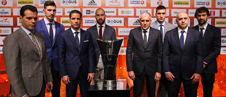 Final Four'un yıldızları Çırağan'da buluştu