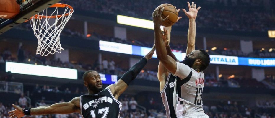 Houston Spurs'ü Harden ile devirdi